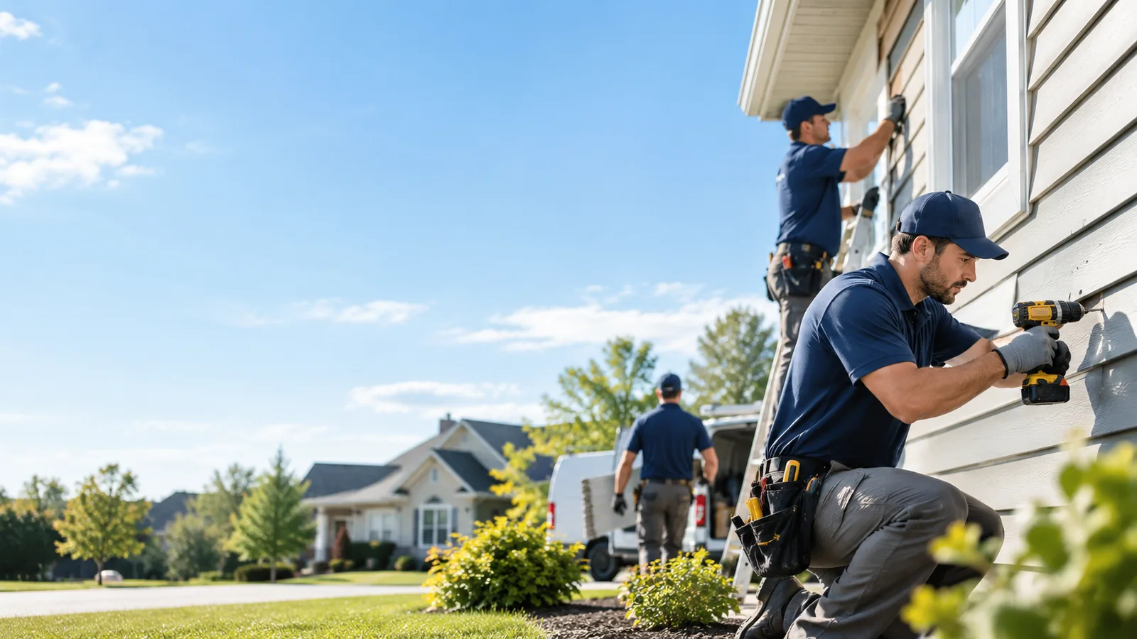 Cracked Siding Repair in Bicknell, IN
